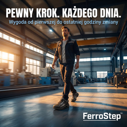 Męskie buty ochronne do pracy FerroStep™