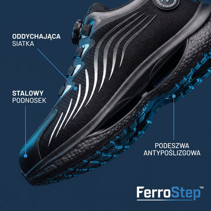 Męskie buty ochronne do pracy FerroStep™