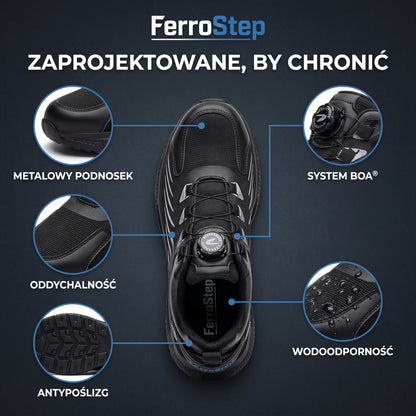 Męskie buty ochronne do pracy FerroStep™